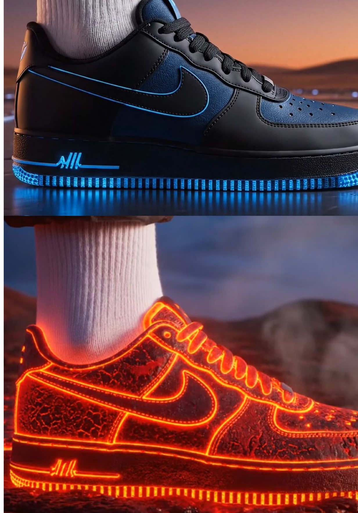 👟 Your month, your Nike Air Force 1 sneakers 🥾 Do you like your sneakers? #fyp #sneakers #nike #asmr #airforce1 
