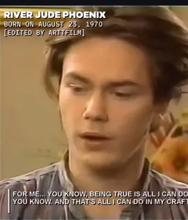 Saw this edit on instagram. Had to share it’s so beautiful. Credit goes to arttfilm #riverphoenix #riverphoenixtiktok #riverphoenixedit #viral #fyp 