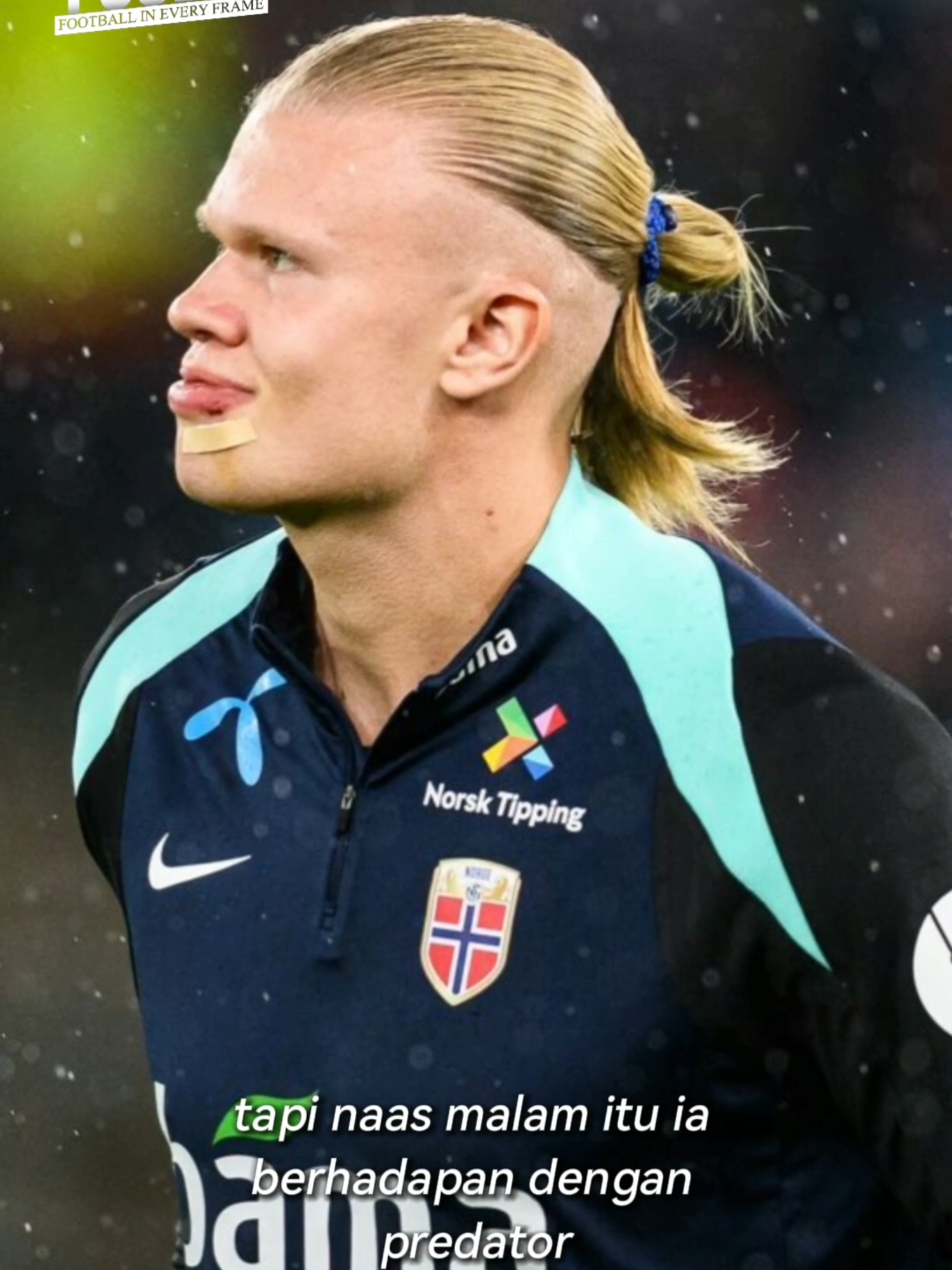 Ketika Haaland nyambi jadi motivator 🤭😂 …