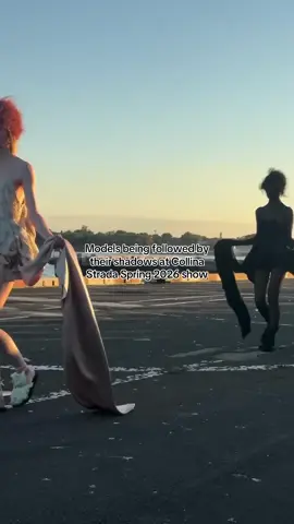 This makes me think of the anime Shadows House (@kristenvbateman) #nyfw #fashion #foryou #fyp 