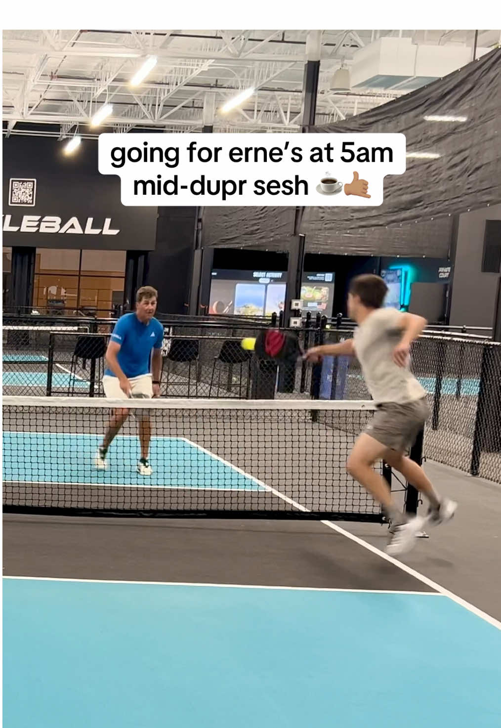 Great games w great guys - so many close games this morning, going 12-10, 12-10, final game went 12-14.  #pickleball #dupr #pickleballhighlights #erne #pickleballtiktok @DUPR @Skiva 
