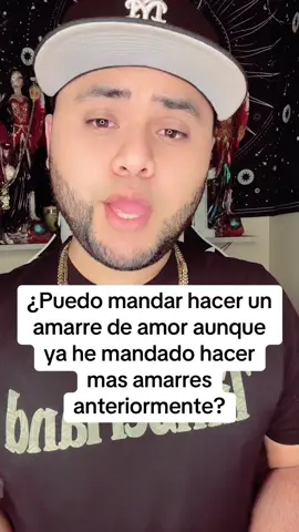 ¿Puedo mandar hacer un amarre de amor aunque ya he mandado hacer mas amarres anteriormente? Recuerda que toda esta información es de carácter religioso y nada tiene ningún sustento en algún método científico