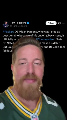 Who’s in and who’s out for @Green Bay Packers #gopackgo #packers #lambeaufield #fyp #nfl