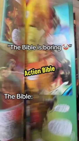 Action Bible! #bible #christiantiktok #study #apologetics #christian 