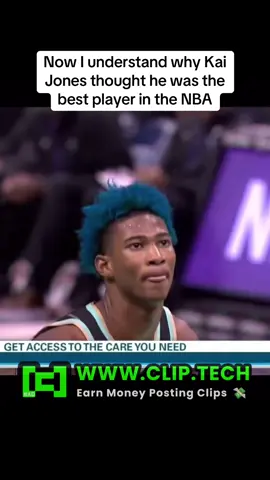 Now I understand why Kai Jones thought he was the best player in the NBA #fypシ #sportstiktok #basketballtiktok 
