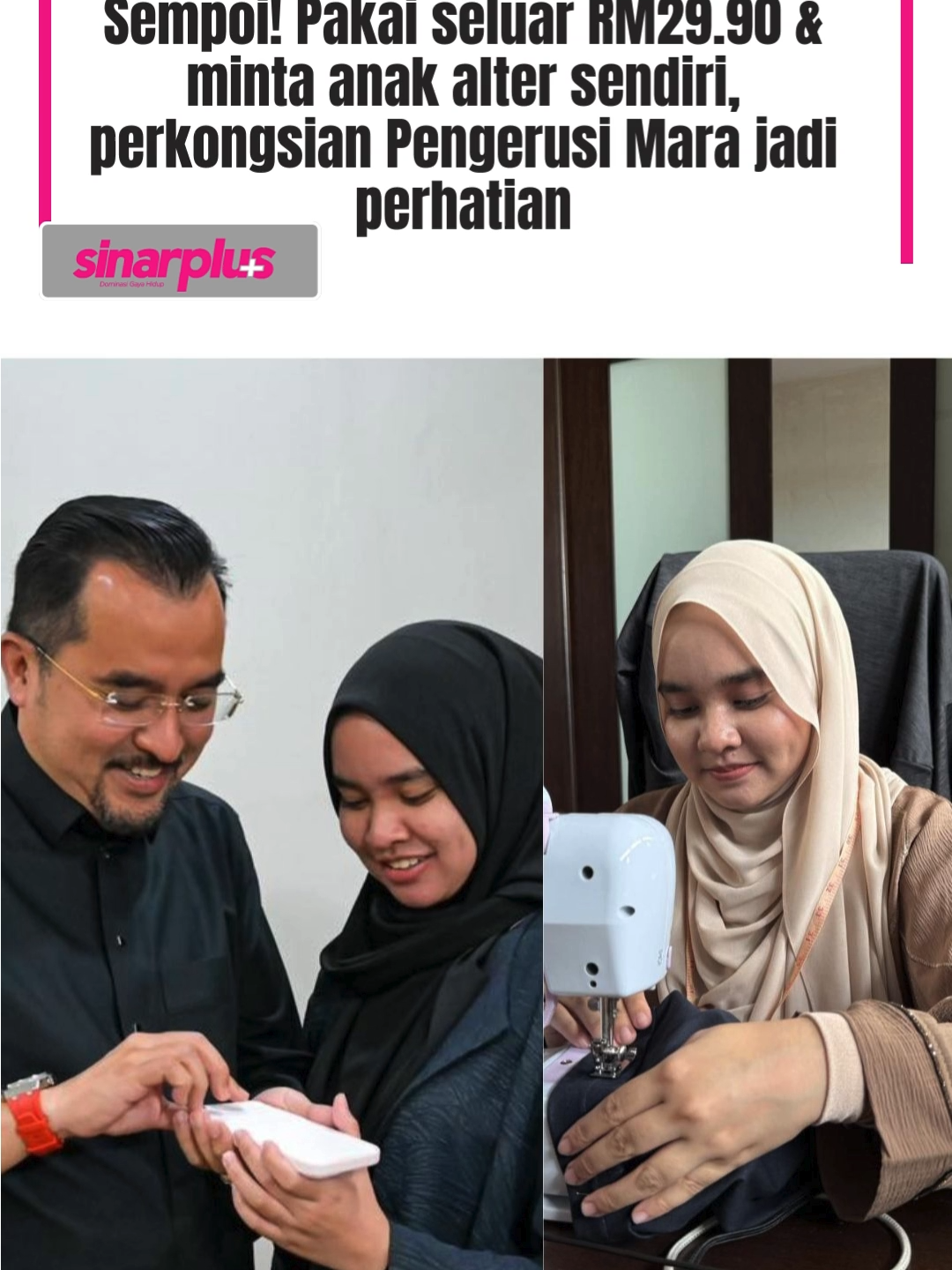 Harga seluar RM29.90 tapi didikannya tak ternilai. Datuk @drasyrafwajdi bukan sekadar sempoi, tapi 'role model' terbaik #sinarplus #lifestylesinarharian #drasyrafwajdi #bapa #pemimpin #Mara #fyp