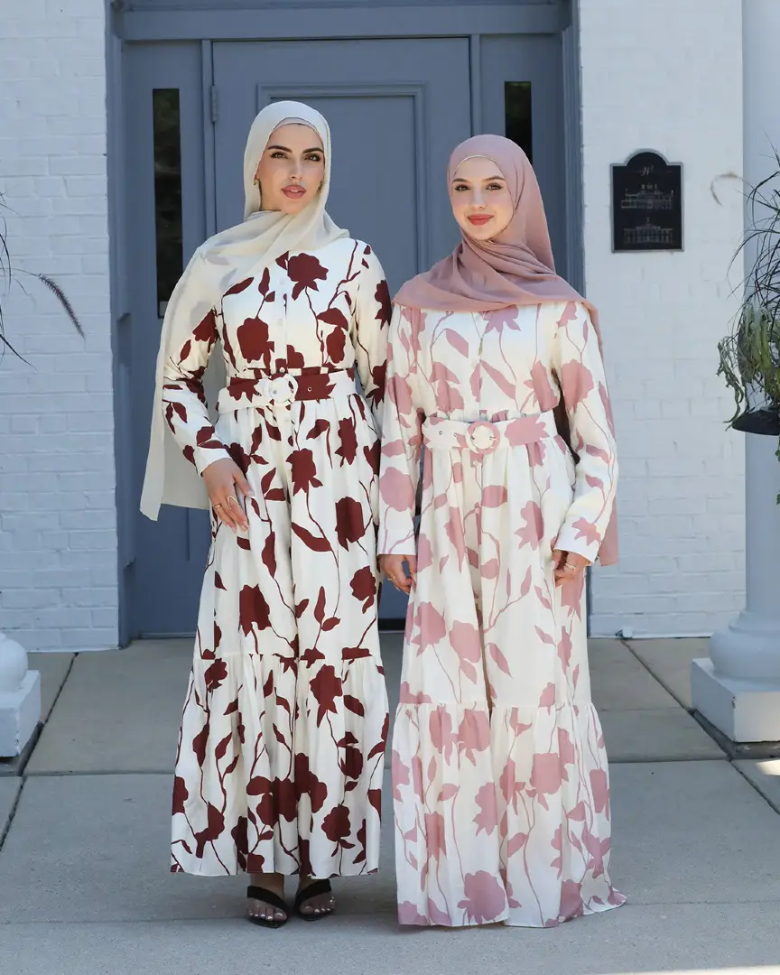 Bold blooms. Elegant structure. Your new favorite fall dress has arrived.🍂 Introducing our latest drop: the Reem Belted Floral Maxi, now in two dreamy fall shades. With its belted silhouette and graceful flow, this is the statement piece your wardrobe's been waiting for. ✨ Early access is officially open—but only for email subscribers. Not on the list? Make sure you’re subscribed to shop before it goes public. 📩 Check your inbox. Sizes are limited. #NiswaFashion #Fall25Drop #ModestFashion #FloralMaxiDress #ModestStyle #FallStyle #EarlyAccess