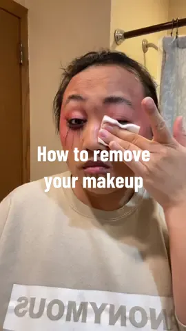 How I remove my makeup   Products used:  @GarnierUSA micellar cleansing water  @anua_global heartleaf pore control cleansing oil  @Vanicream™ Sensitive Skin Care gental facial cleanser  #howtoremoveyourmakeup #skincareroutine #normaltodryskin #doublecleansing #makeuptipsandtricks 