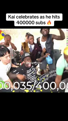 W KAI FOR FOUR HUNDRED THOUSAND SUBBSSSSS  @Kai Cenat  #kaicenat #mafiathon3 #fyp #trending #cloverboys 
