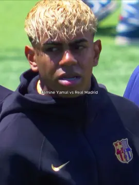 Lamine Yamal vs Real Madrid🥶 #yamal #barcelona #realmadrid #football 