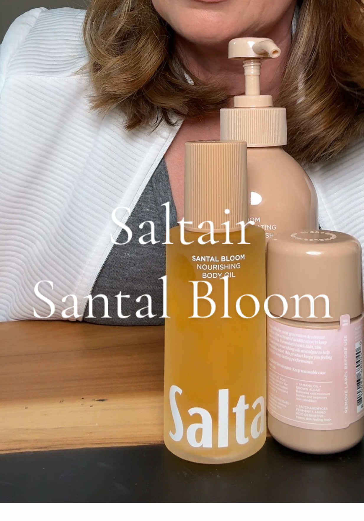 If you only knew how luxe this smells… This makes the perfect gift set. Grab it while you can. @Saltair Body #santalbloom #bodywash #bodyoil #saltairbody #giftsforher 