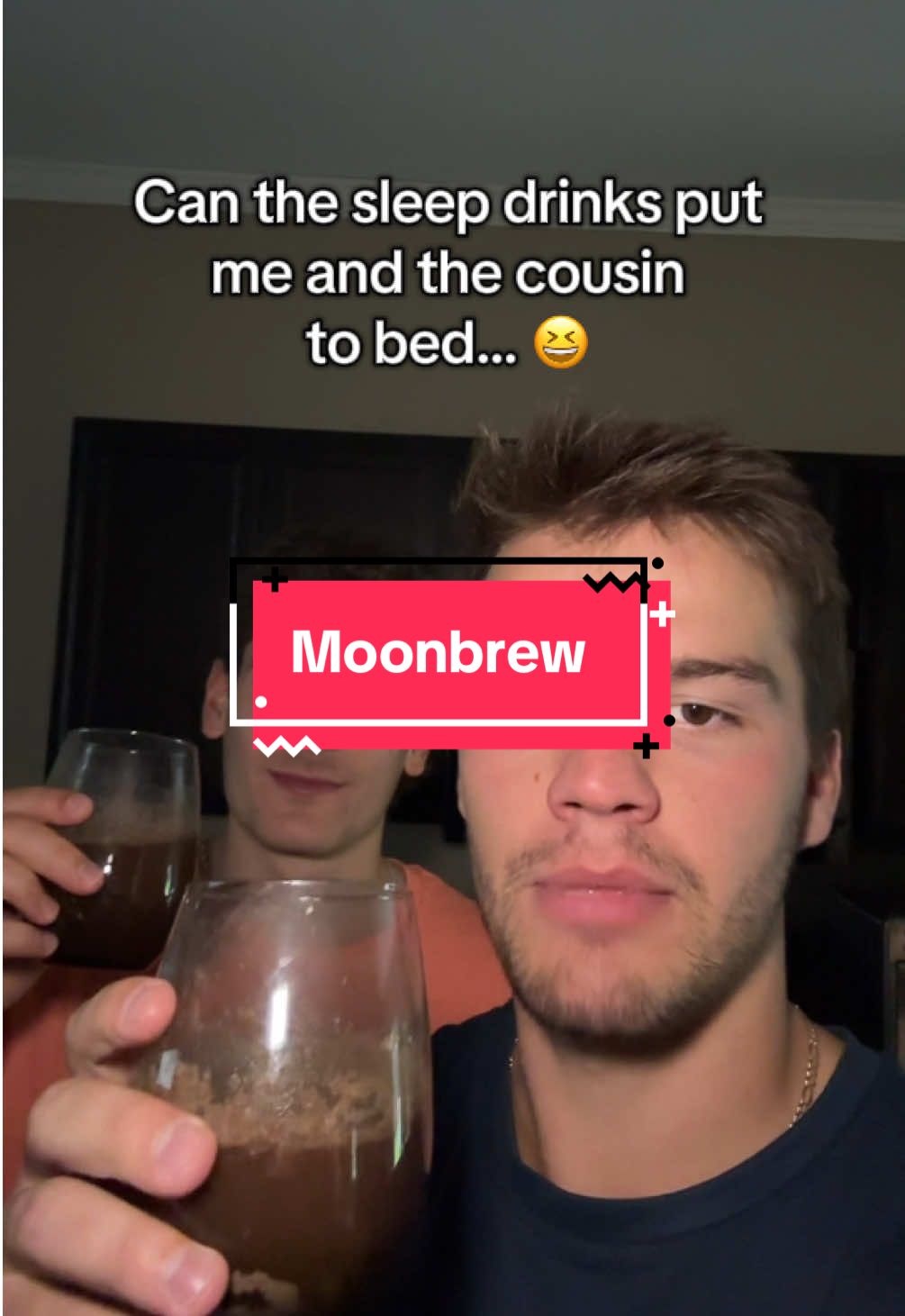 You even get a free glsss water bottle with it! #moonbrew #sleepdrink 