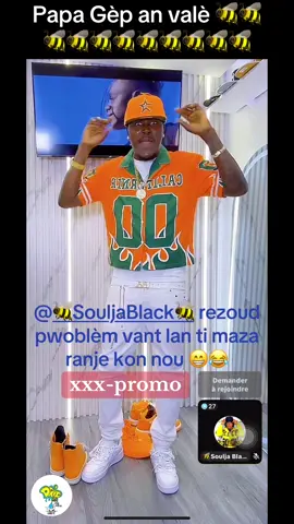 Soulja black papa Gèp li ye  #dripshowkonekte👕👖👟🧢🎒🕶️💍 #haitiantiktok🇭🇹 #haitiantiktok #fyp #viral 