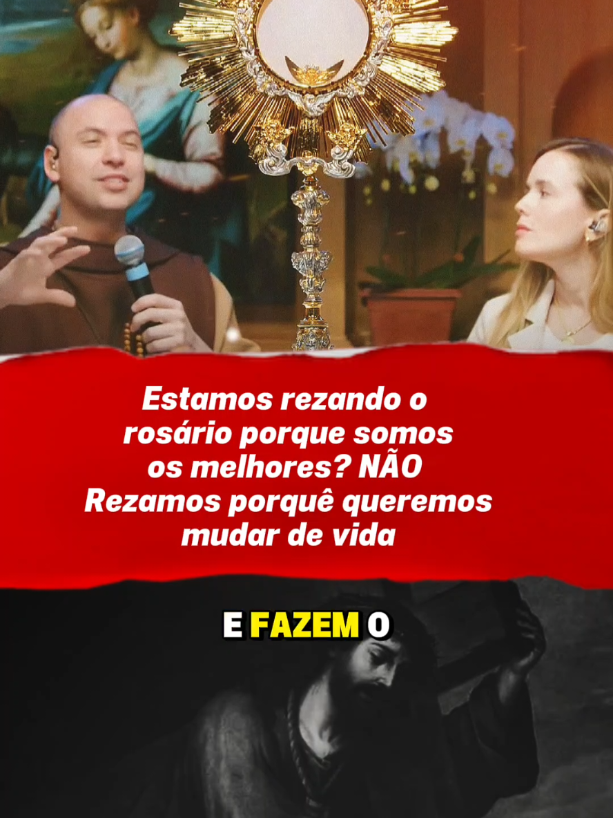 Não acordamos de madrugada para rezar porque somos os melhores, rezamos por que queremos mudar de vida 😍🇻🇦 @FreiGilsonOficial/Som do Monte  #rosariocomfreigilson #catolicos #freigilson #quaresmadesaomiguel #igrejacatolica 