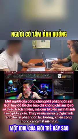 Thời gian gần đây, một số trang báo và phương tiện truyền thông đã đưa tin về việc Độ Mixi – một nhân vật nổi tiếng trên mạng xã hội – có liên quan đến hình ảnh sử dụng shisha, vốn là hành vi bị cấm theo quy định. Điều này lập tức gây ra nhiều tranh cãi và bàn tán trong cộng đồng. Tuy nhiên, cần phải thẳng thắn nhìn nhận: một người đã có tầm ảnh hưởng lớn đến giới trẻ thì mọi hành vi, phát ngôn, thậm chí hình ảnh xuất hiện trước công chúng đều mang sức lan tỏa mạnh mẽ. Việc để mình gắn liền với hình ảnh shisha – dù vô tình hay cố ý – cũng đủ để tạo ra một hiệu ứng tiêu cực, đặc biệt khi shisha đã được pháp luật quy định là cấm. Đây không chỉ là chuyện cá nhân, mà còn là vấn đề xã hội vì nó tác động trực tiếp đến nhận thức và hành vi của hàng triệu khán giả trẻ. Khi báo chí phản ánh, thay vì thừa nhận trách nhiệm, Độ Mixi lại lên tiếng cho rằng truyền thông làm ảnh hưởng đến hình ảnh của mình. Nhưng cần nhớ, báo chí có nhiệm vụ thông tin, cảnh báo và định hướng dư luận xã hội. Nếu không muốn bị phản ánh tiêu cực, cách tốt nhất là đừng để xảy ra những hành vi gây tranh cãi. Đổ lỗi cho báo chí chẳng khác nào trốn tránh trách nhiệm. Một người của công chúng đáng lẽ phải là tấm gương, biết giữ gìn hình ảnh, hành xử chuẩn mực để xứng đáng với sự tin tưởng của người hâm mộ. Khi đã có sai phạm hoặc hình ảnh xấu, thay vì biện minh, né tránh hay đổ lỗi, thì thái độ cầu thị, nhận sai, xin lỗi công khai mới là điều cần thiết. Do đó, phản biện ở đây rất rõ ràng: Báo chí không có lỗi khi đưa tin đúng sự thật và đúng quy định pháp luật. Người có lỗi chính là nhân vật đã tự làm mờ đi hình ảnh của mình bằng hành động sai trái. Và một khi đã để hình ảnh cá nhân gắn với vi phạm, thì việc dư luận quay lưng là điều khó tránh khỏi. CÁC BẠN NGHĨ SAO VỀ PHÁT NGÔN LỆCH LẠC NÀY  #conganhanoi #tphcm #hotnews #xuhuongtiktok #Vietnamnet 