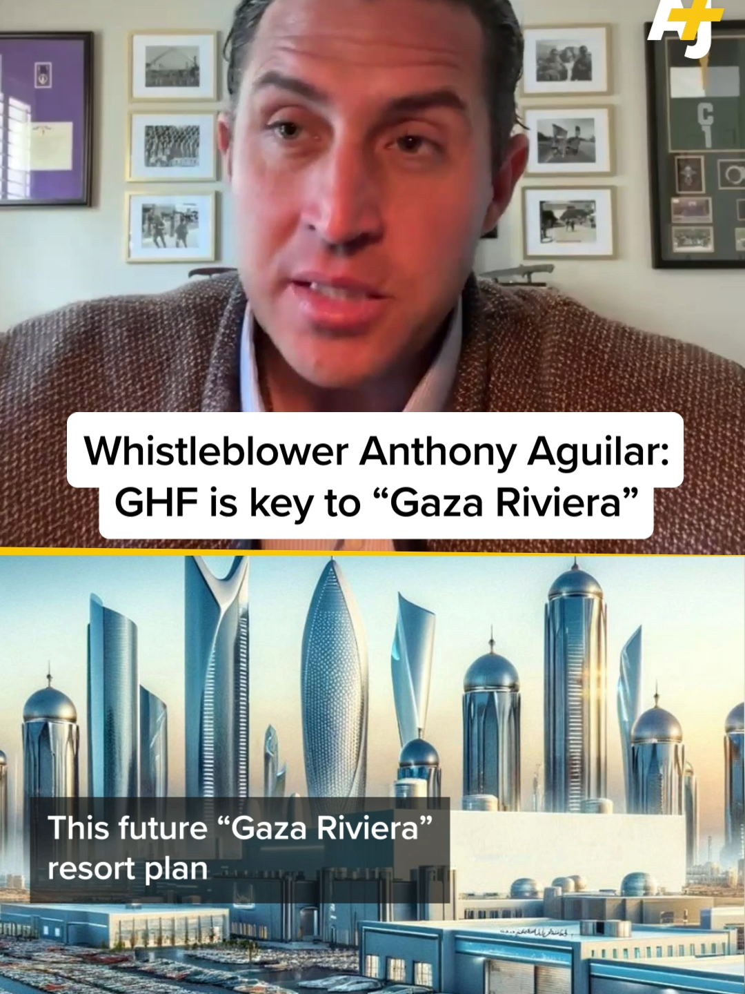 Whistleblower Anthony Aguilar says the Gaza Humanitarian Foundation is a key player in the U.S. plan for a “Gaza Riviera.” #Gaza #Palestine #GazaHumanitarianFoundation #GHF #Israel #USA