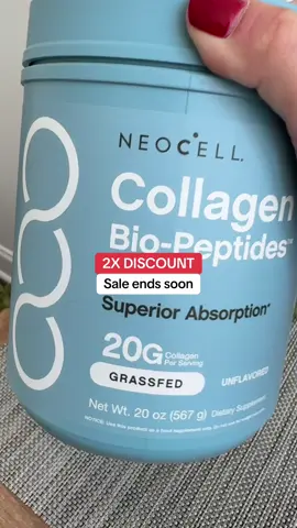 Fuel your glow with NeoCell collagen boost 🌟 #tiktokshopcreatorpicks #neocell #neocellcollagen #collagen #biopeptides   *Final Price / Shipping / Coupons / Discounts may differ based on your TikTok account, available coupons, and current promotions. Always refer to product listing for up-to-date offers. 