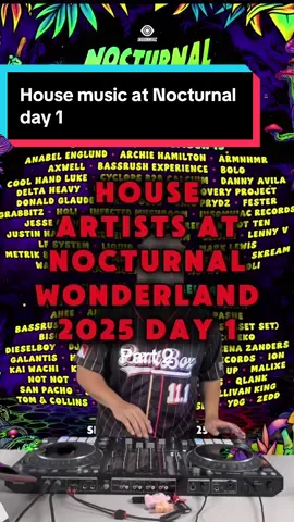 Replying to @Zeilamoon some serious groovy artists this year. @Nocturnal Wonderland just 2 days away! #nocturnalwonderland #edmtiktok #ravetok #festivalseason #housemusic 