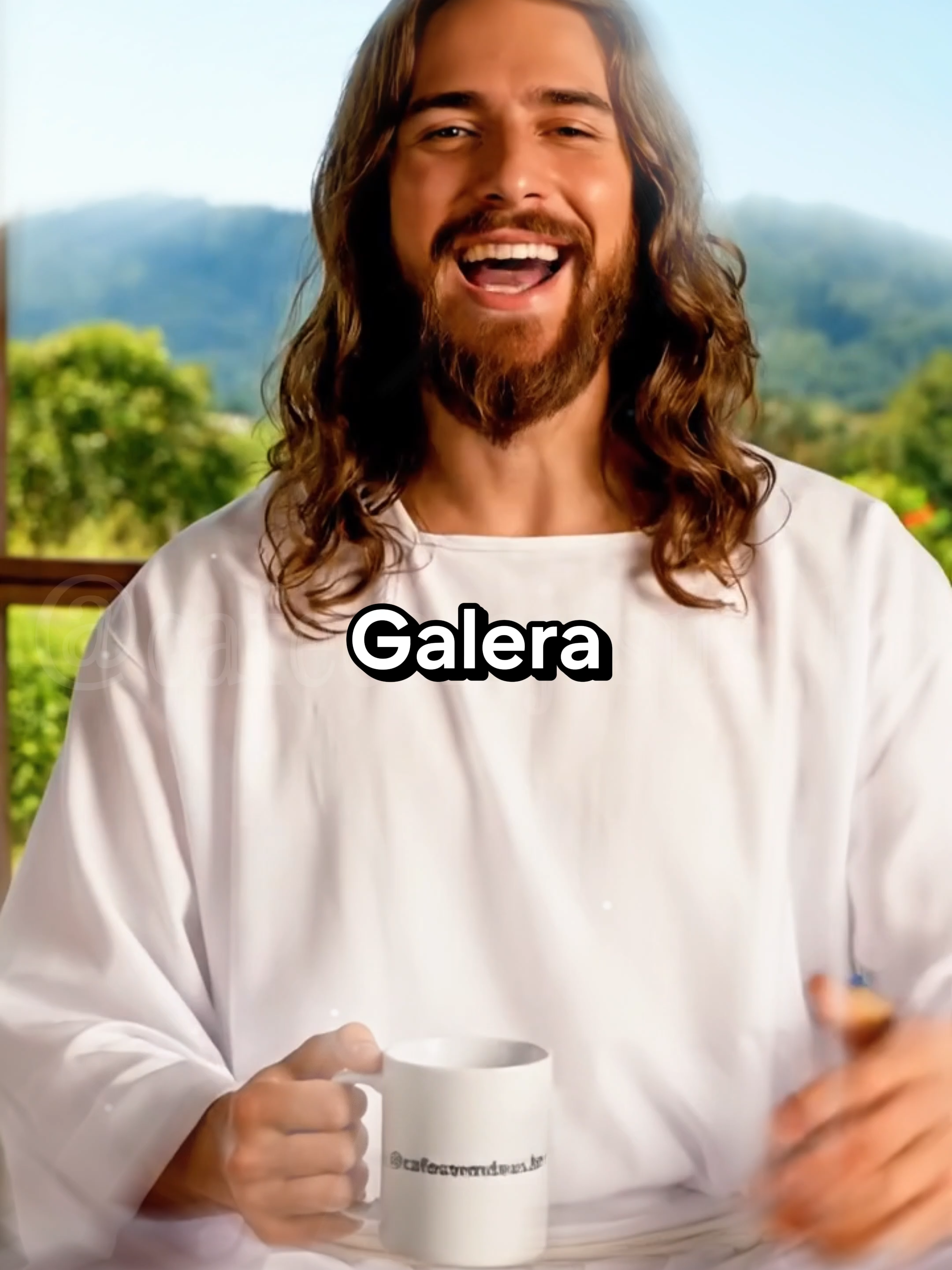 Segue a página pra tomar um café com Jesus! #jesus #biblia #oração #mensagem