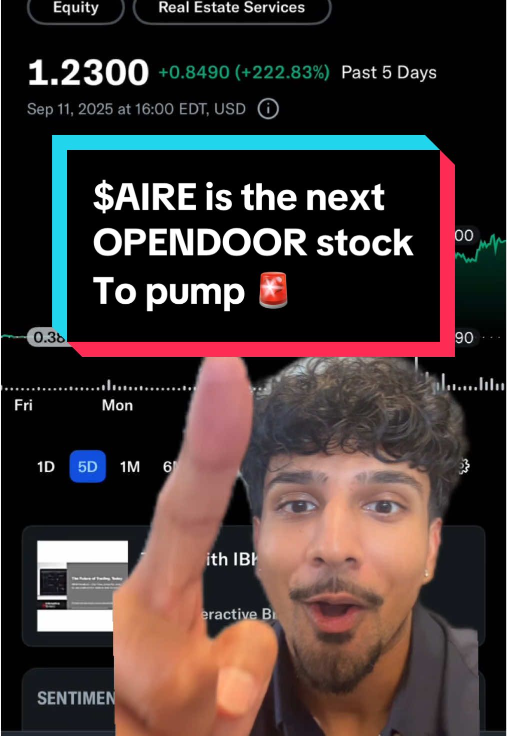 Get in while you can we are headed to the moon 🚀 with this one!!! reAlpha is a real-estate technology company that leverages AI / machine learning to enhance various real-estate related services: investment, homebuying, mortgage processes. I bought it early because I knew they would get into this just like $OPEN. #greenscreen #fyp #foryoupage #stocks #investing 