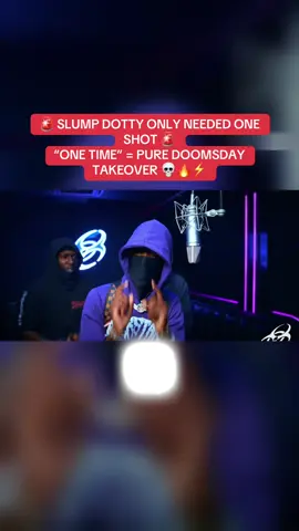 Slump Dotty makes one track hit like a nuke on “One Time” | DOOMSDAY freestyle domination. #DoomsdayFreestyle #RapClips #FreestyleRap #HipHop #Rap