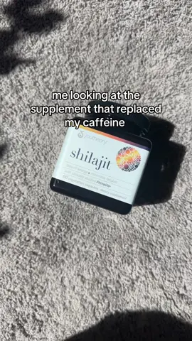 (it’s even better than caffeine) #fyp #shilajit #caffeinefree #supplements 
