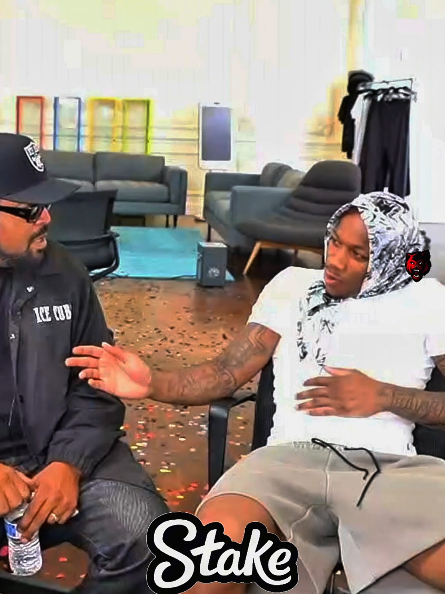 Tylil Got Offended And Walked Out The Room After Ice Cube Picked Michael Jordan Over Lebron James😭#kaicenat #tylil #mafiathon3 #fyp #viral @kai_cenat @thetylilshow__