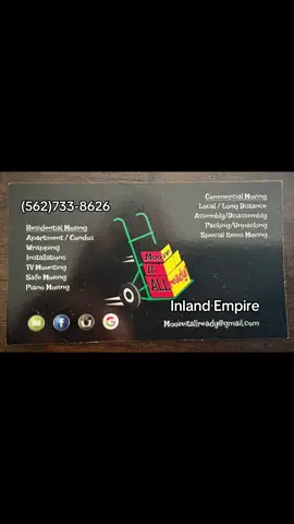 @MoveitAlready #inlandempire #californiamovers #socal #blackbusiness