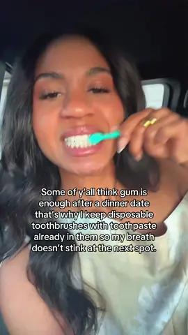 These little prepasted toothbrushes are lowkey genius #gurunanda #prepastedtoothbrush #tiktokshopcreatorpicks @GuruNanda LLC 