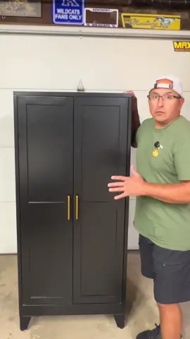 Metal pantry cabinet @GEITIN STEEL CABINET #furniture #homedecor #cabinet #storage #garage 