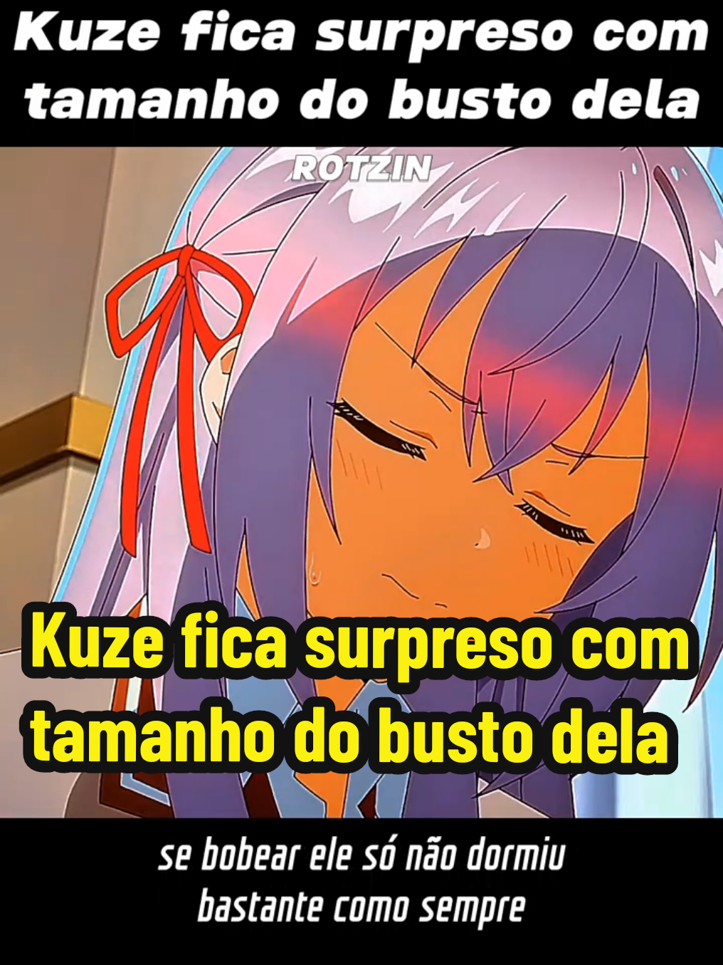 Kuze fica surpreso com tamanho do busto dela #anime #animeedit #foryou #ULTRA10K #viral