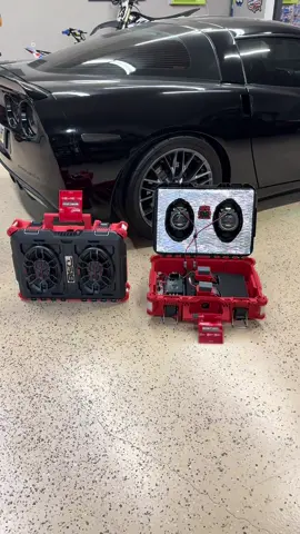 Visit the Shopify store to buy, link in bio #georgestrait #milwaukee #boombox #packout #customboombox #blacktopworks #ds18