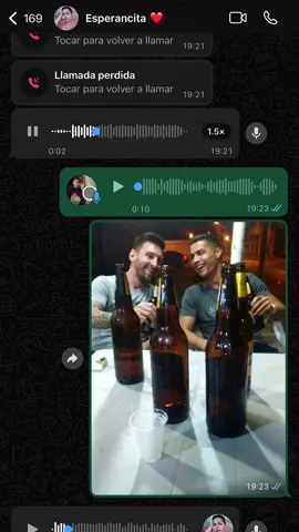 Broma de mis amigos a mi mamá #messi #cristianoronaldo @Esperancita ❤️ 