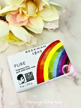 Hello friends! Today I’m sharing this lovely bar soap from Beekman1802. This soap is fragrance free and made of pure goat milk.  It suds up nicely, deeply cleanses and gives my skin the hydration it needs. Goat Milk boosts skin health with the same pH as human skin, and it's rich in lactic acid, vitamins, and minerals to help renew and strengthen skin. It’s also hypoallergenic and safe for sensitive skin like mine. I really like this soap and so does my skin.  It’s formulated without  * Fragrance * Sulfates * Parabens * Alcohol Thanks @Beekman1802 for gift me this lovely soap. #gifted #burseygirl84reviews #beekman #kindnesskrew #beekman1802                    @Beekman 1802  