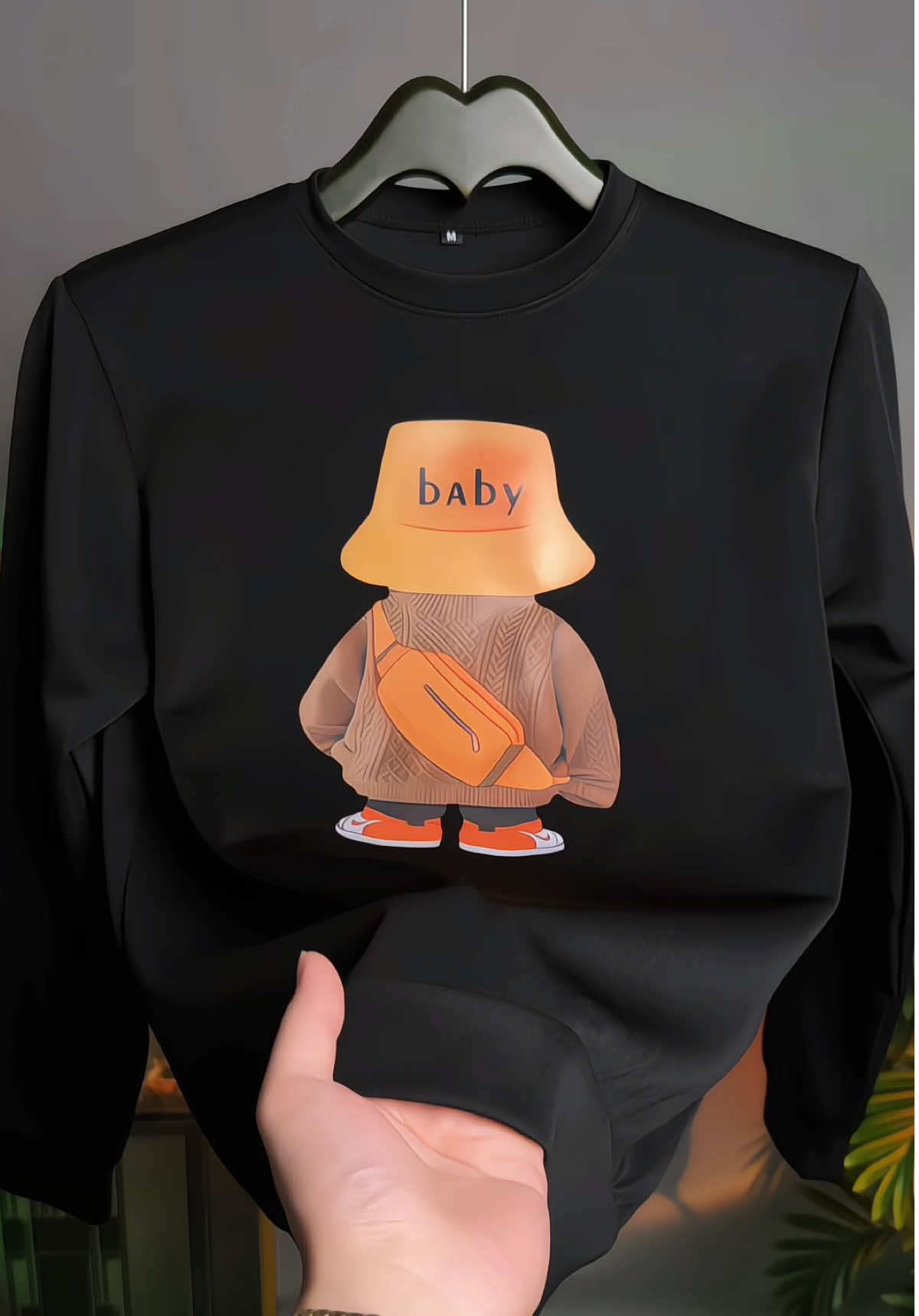 Áo Thun Dài Tay Hình Baby Form Dáng Dễ Phối Đồ Co Dãn Thoải mái Nam #aothun #aothudong #thoitrangnam #viralvideo #xuhuong 