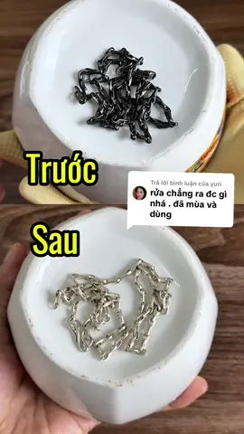 Trả lời @yuri vòng bạc đánh gió xong nó đen cỡ này nè #nuocruabac 