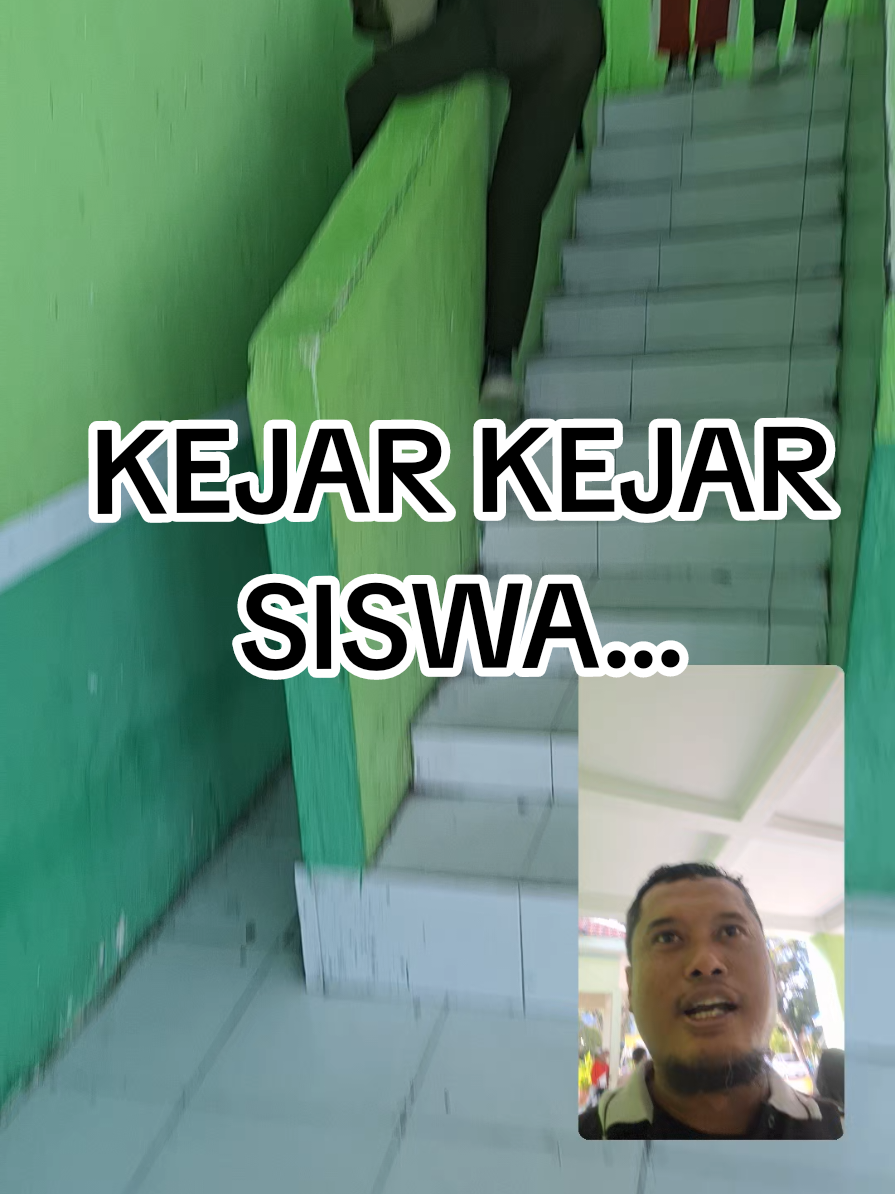 kejar kejar siswa buat kerja bakti #kejarkejaran  #siswa  #kerjabakti  #lucu 