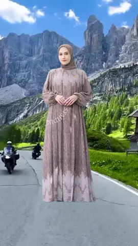 Gamis Muslim Dress Set hijab C#baju #cantik #nyamandipakai #model