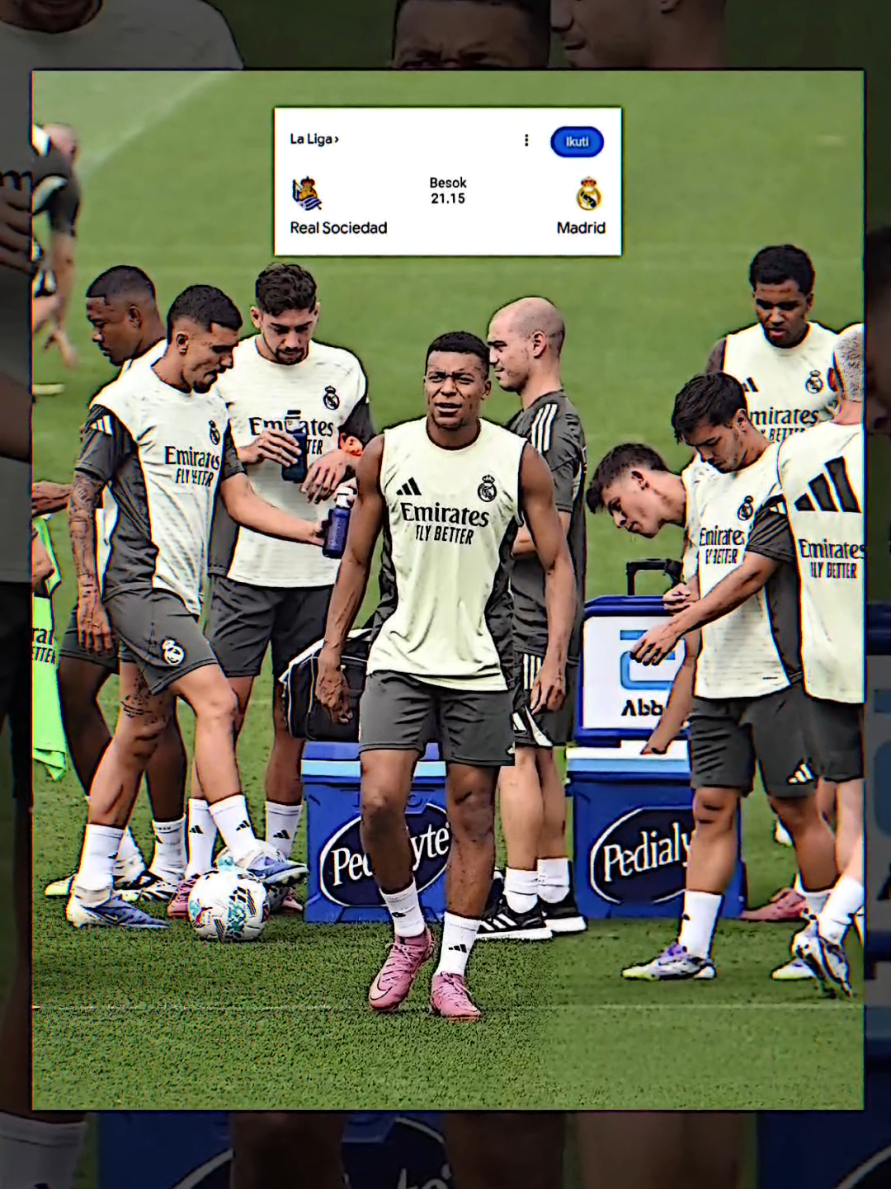 malam Minggu nonton Madrid la🤍🔥#realmadrid #realsociedad #footballtiktok #fyp #xybca 