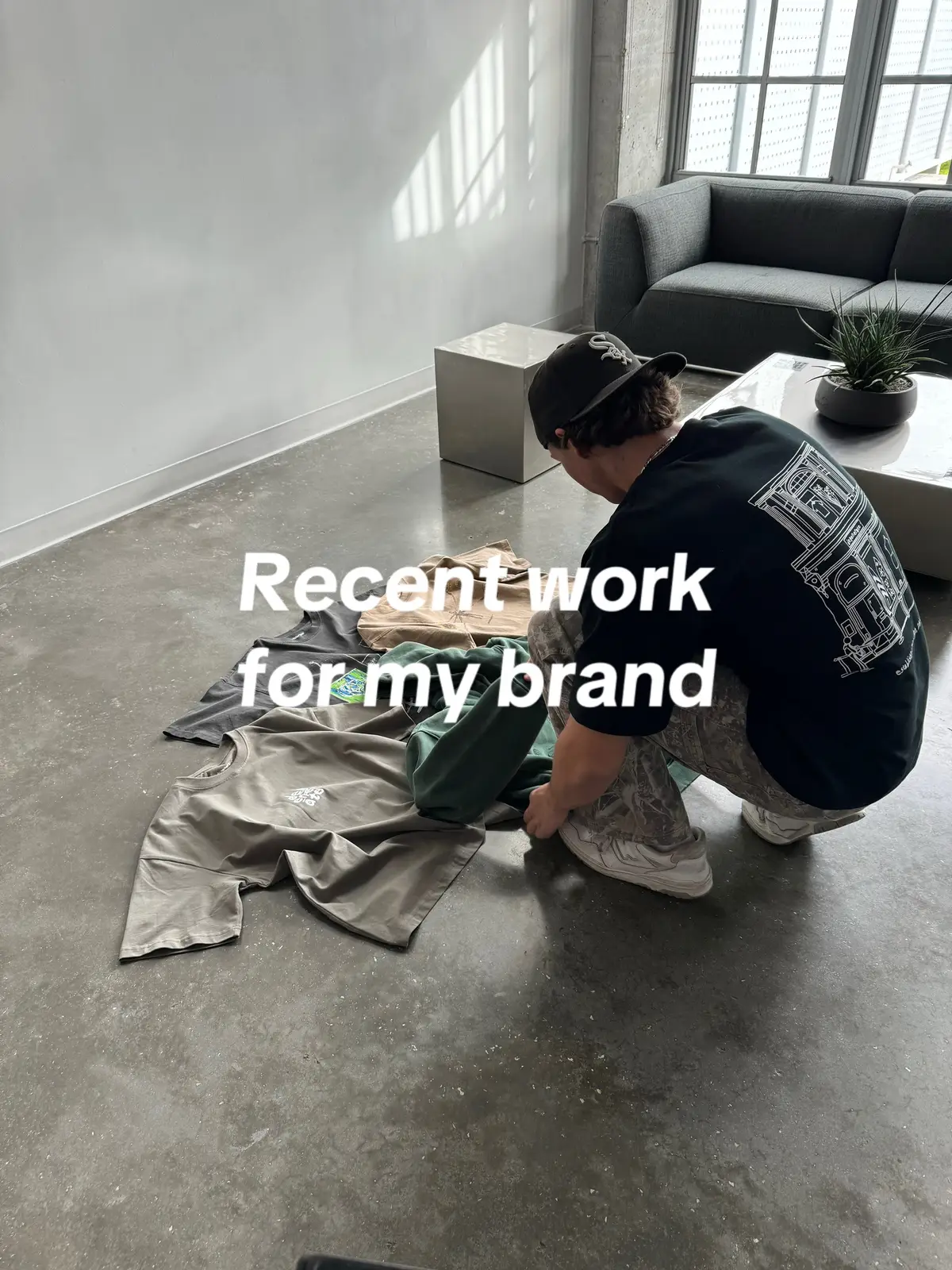 I have some cool time-lapses of the character/comic strip sketches, if you guys are interested in seeing those.  - #streetwear #clothingbrand #style #fashiontok #brandbuilding 