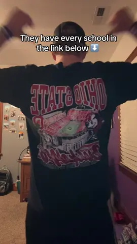 The design on these college football shirts is sick 🤯😮‍💨 #CollegeFootball #footballseason #football #ohiostate 