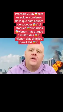 Urgente 🚨 profecías 2025 😱🚨esto es solo el comienzo de lo que está apuntando de suceder 🚨😱vi disturbios 🚨😱ataque a multitudes 😱🚨vienen días fuerte para USA🚨😱#Dios #USA #profeta #creyentes #paratiiiiiiiiiiiiiiiiiiiiiiiiiiiiiii 