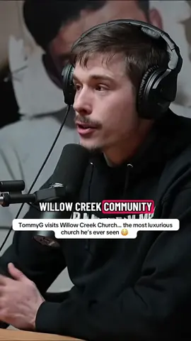TommyG takes viewers inside Willow Creek Church in Illinois, a place that feels more like a luxury resort than a traditional church. From its massive size to its high-end design, he shows why it’s considered one of the most luxurious churches around. This visit sparks the question—should churches look this extravagant, or is it too much? #fyp #viral #WillowCreek #TommyG #LuxuryChurch   