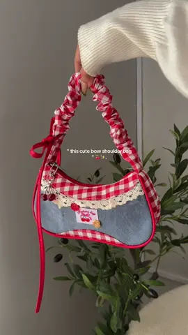bow shoulder bag cutesy #shoulderbag #bag 