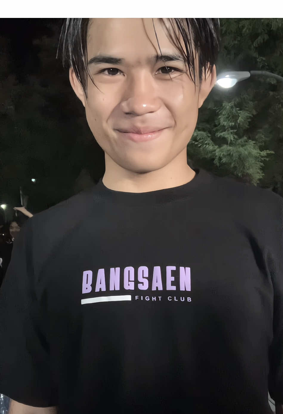 ยิ้มน่ารักขนาดนี้ขออย่าให้มีอะไรมาพรากรอยยิ้มพี่ไปเลยนะ🌻♥️  ( #bangsaenfightclub #phettechin #fybシ )