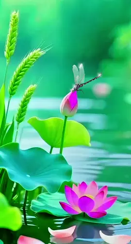 Ngày mới vui vẻ nhé mn #suyngam #chaongaymoi #sen #cuocsong 