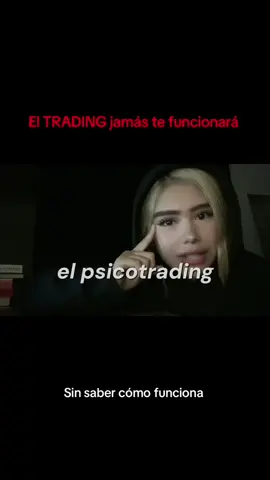 Número 1 no es para todos, número dos tienes que encontrar TU PROPIA ESTRATTEGIA, no porque a alguien le funcione una quiere decir que a ti porrque no es análisis ES TU MENTE. #trading #tradingforex #psicotrading #graficas #forex   