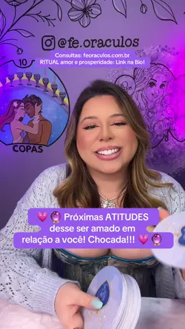 🔮 Ig: fe.oraculos  🔮 Consultas: feoraculos.com.br #cartomancia #cartomante #baralhocigano #sibillaitaliana #foryoupage 