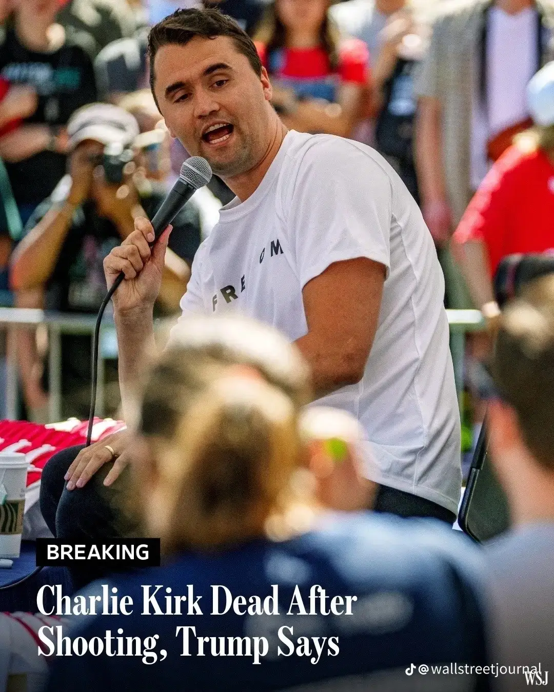RIP Charlie Kirk.. Your words will continue to bring people together to talk about thier differences.. They think the murdered you but in reality they martyred you.. Praying for your family!! #charliekirk #rip #life #fyp 