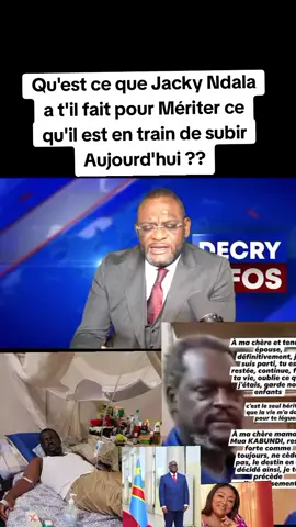 Jacky Ndala entre la vie et la mort 🥲😭🤔